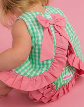 Load image into Gallery viewer, Gingham Ruffle Butt Swing Top &amp; Bloomer Set  - NEW
