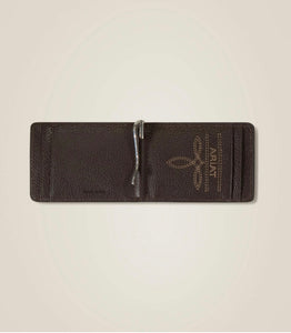 Ariat Ostrich Clip Wallet