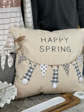 Load image into Gallery viewer, Mud Pie Bunny Banner Pillow - NEW
