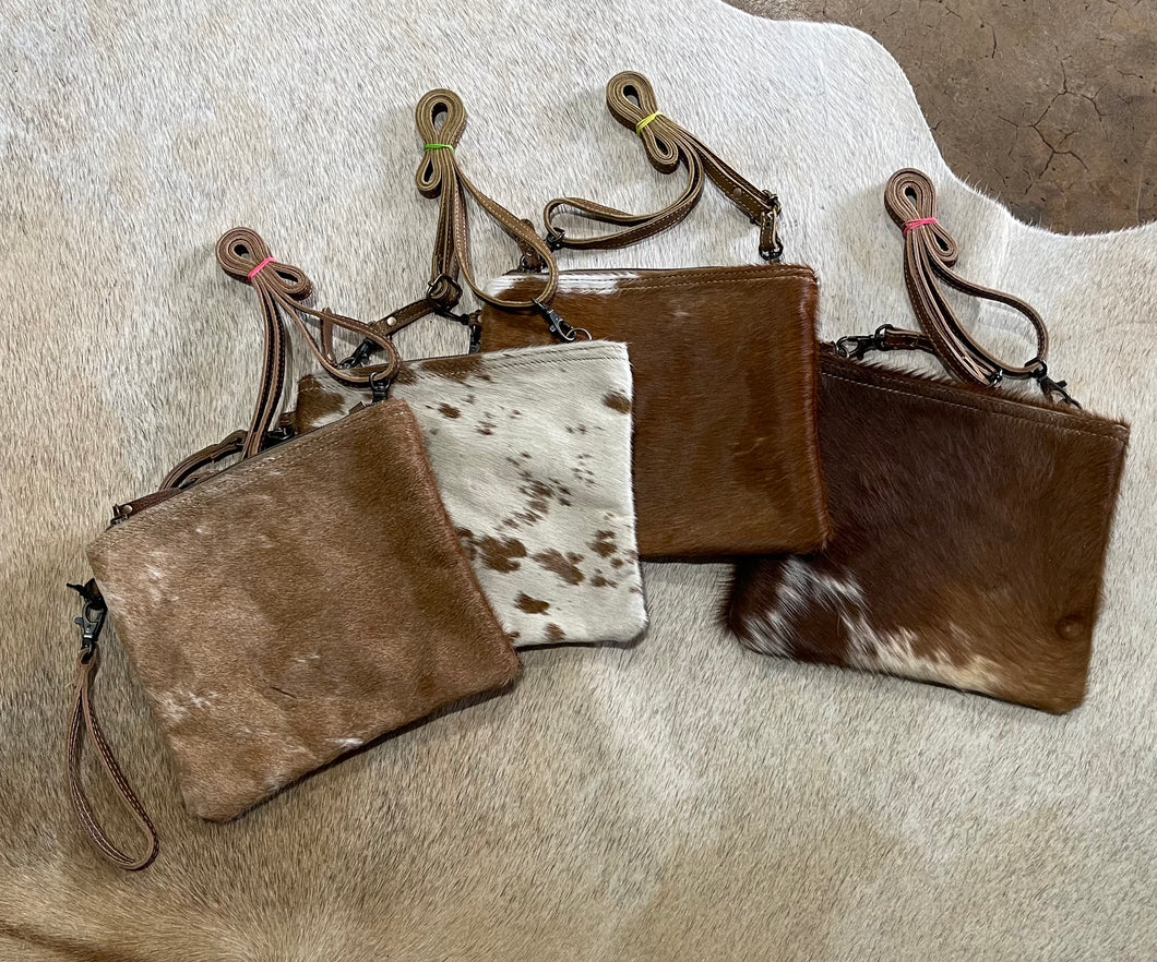 Crossbody Cowhide Purse