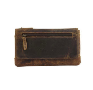 Oak Fire Leather Wallet