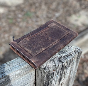 ROADSTOP Brown Leather Wallet - NEW