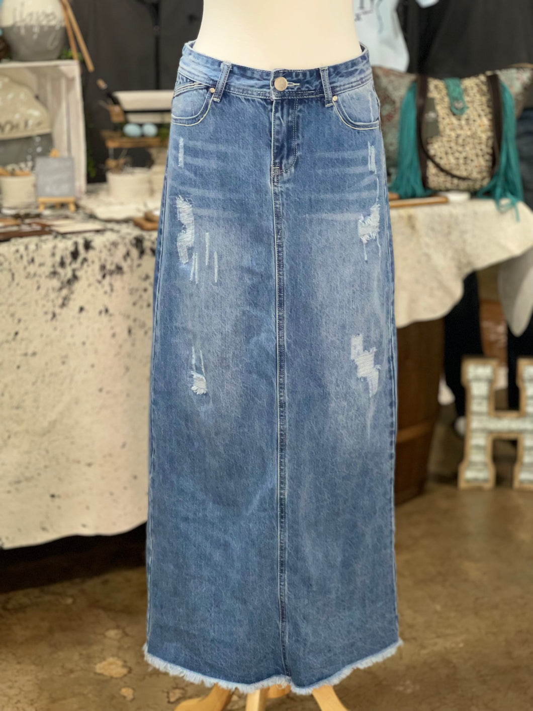 Inherit Jean Skirt - NEW