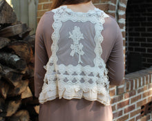 Load image into Gallery viewer, Knit Crochet Vest
