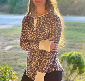 Leopard Sweater Shirt