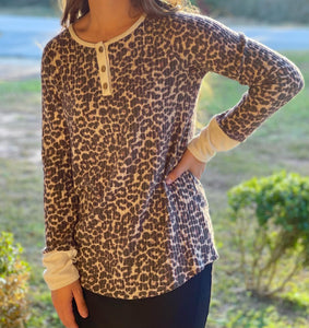 Leopard Sweater Shirt