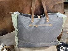 Load image into Gallery viewer, Large Over Night Cowhide Bag
